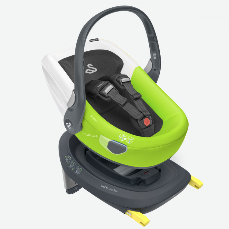 Autosedačka Swandoo Albert 0+ zelená